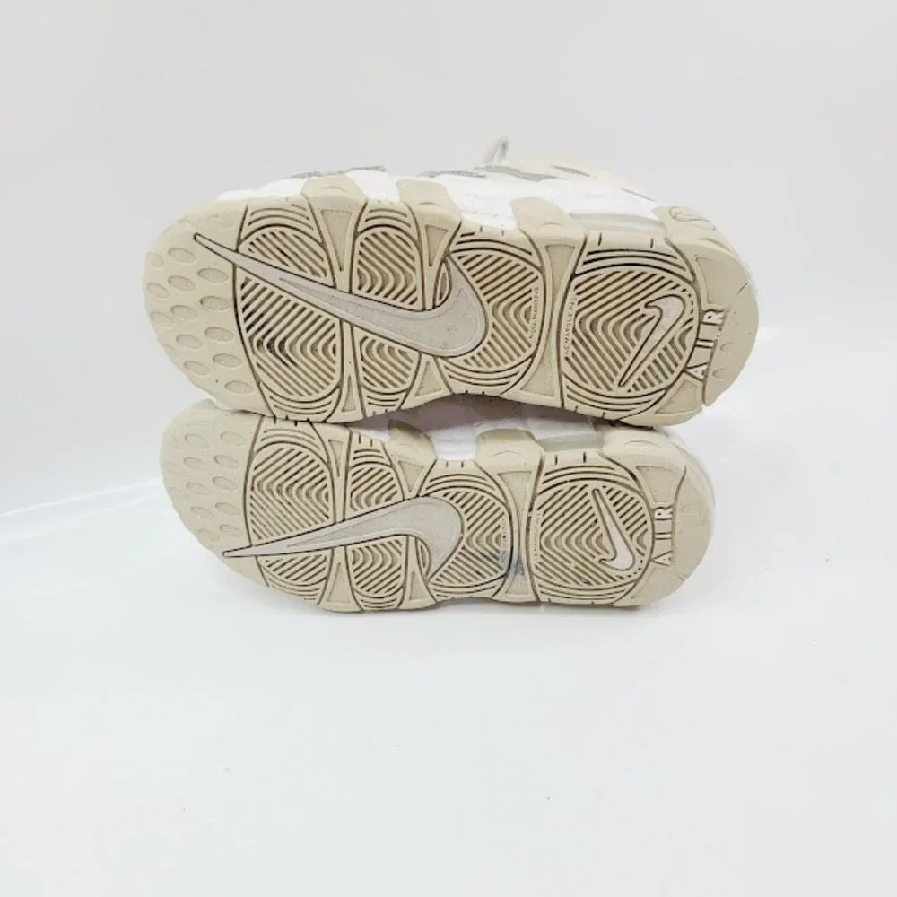 Nike Boy's White‎ Air More Uptempo DM1026-001 Casual Sneaker Shoes Size 13.5C
